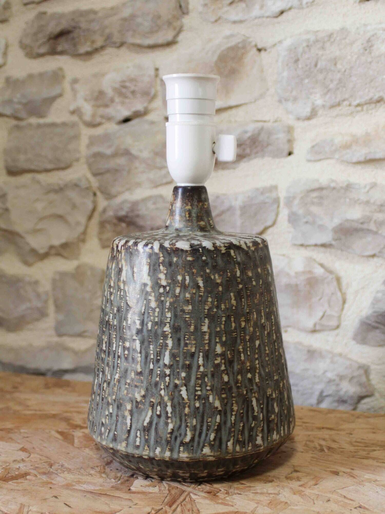 Ceramic lamp base Rubus by Gunnar Nylund for Rörstrand