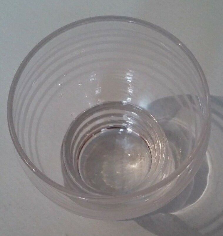 Series of 6 glasses, XXth