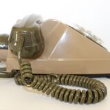 Téléphone à cadran vintage S63 bicolore