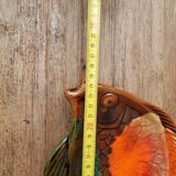 Vintage ceramic fish pocket