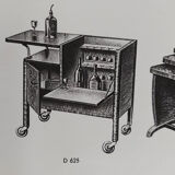 Drink cabinet model D 625 by Thonet, 1930