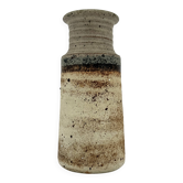 Vase en grès émaillé signé