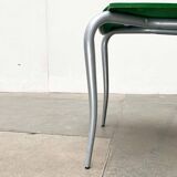 Postmodern green Italian accent chair, 1980s