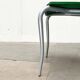 Postmodern green Italian accent chair, 1980s