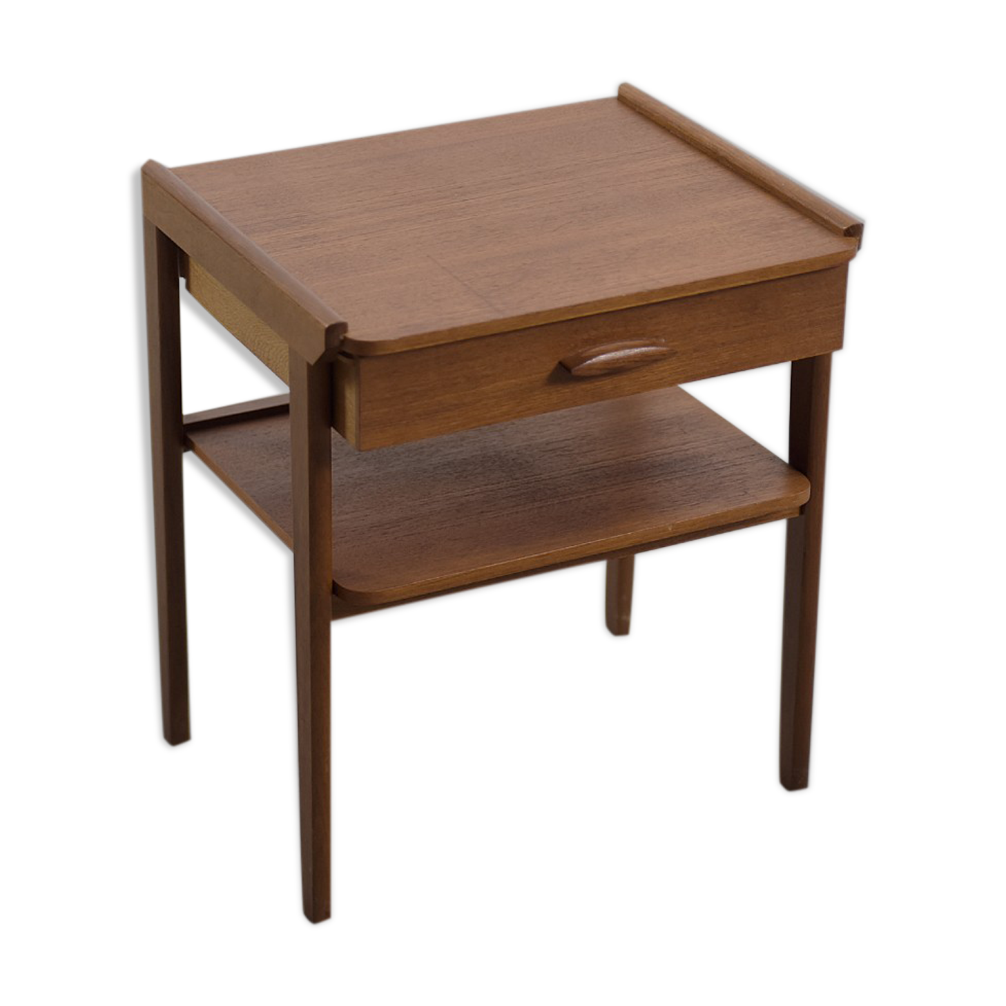 Mid-Century Modern Scandinavian teak nightstand, 1950s