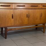 Scandinavian teak row G-Plan By Victor Wilkins 1960