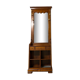 vintage 1970s walnut entrance locker room