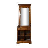 Vestiaire d'entrée en bois noyer vintage 1970s