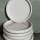 Six antique enamelled earth cut-cups