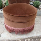 Old brown velvet heater