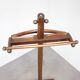 Vintage wooden clothes rack by TON, Czechoslovakia, circa 1960.