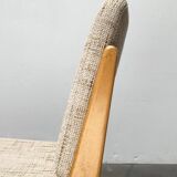 Set of German sled chairs from the mid-century, 1960s.