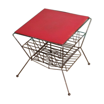 Wrought iron booster table