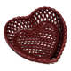 Empty Heart Pocket / Woven Ceramic Centrepiece - 1950s style