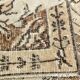 6x10 Turkish Cream & Brown Oriental Vintage Rug, 177x296Cm