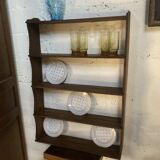 Hanging shelf for dishes