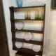 Hanging shelf for dishes