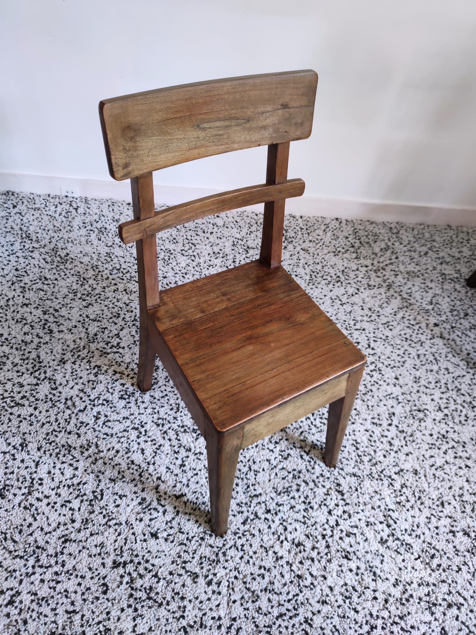 Pair of wooden chairs