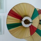 Lampadaire tripode DIABOLO de la Maison LUNEL des années 50 double éclairage