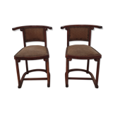 2 chaises de Josef Hoffmann