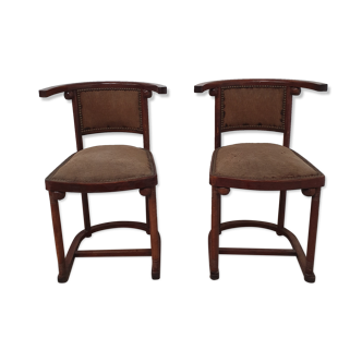 2 chairs by Josef Hoffmann