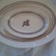 Set of 2 oval dishes. Hand painted. Sarreguemines, model Armalle.