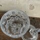 Sugar bowl or candy dish in crystal