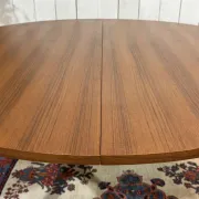 1970s teak table with 1 extension