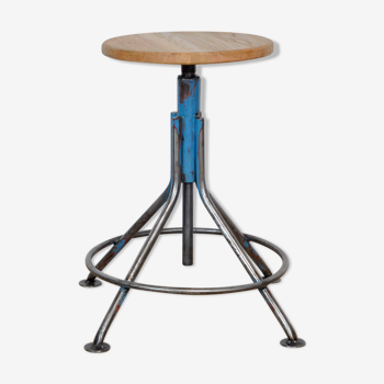 Tabouret industriel années 1960