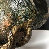 Starry Night pitcher vase with braided handle