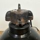 Industrial Bauhaus Black Enamel Pendant Lamp, 1930s