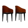Tuscany chairs by Piero Sartogo for Saporiti