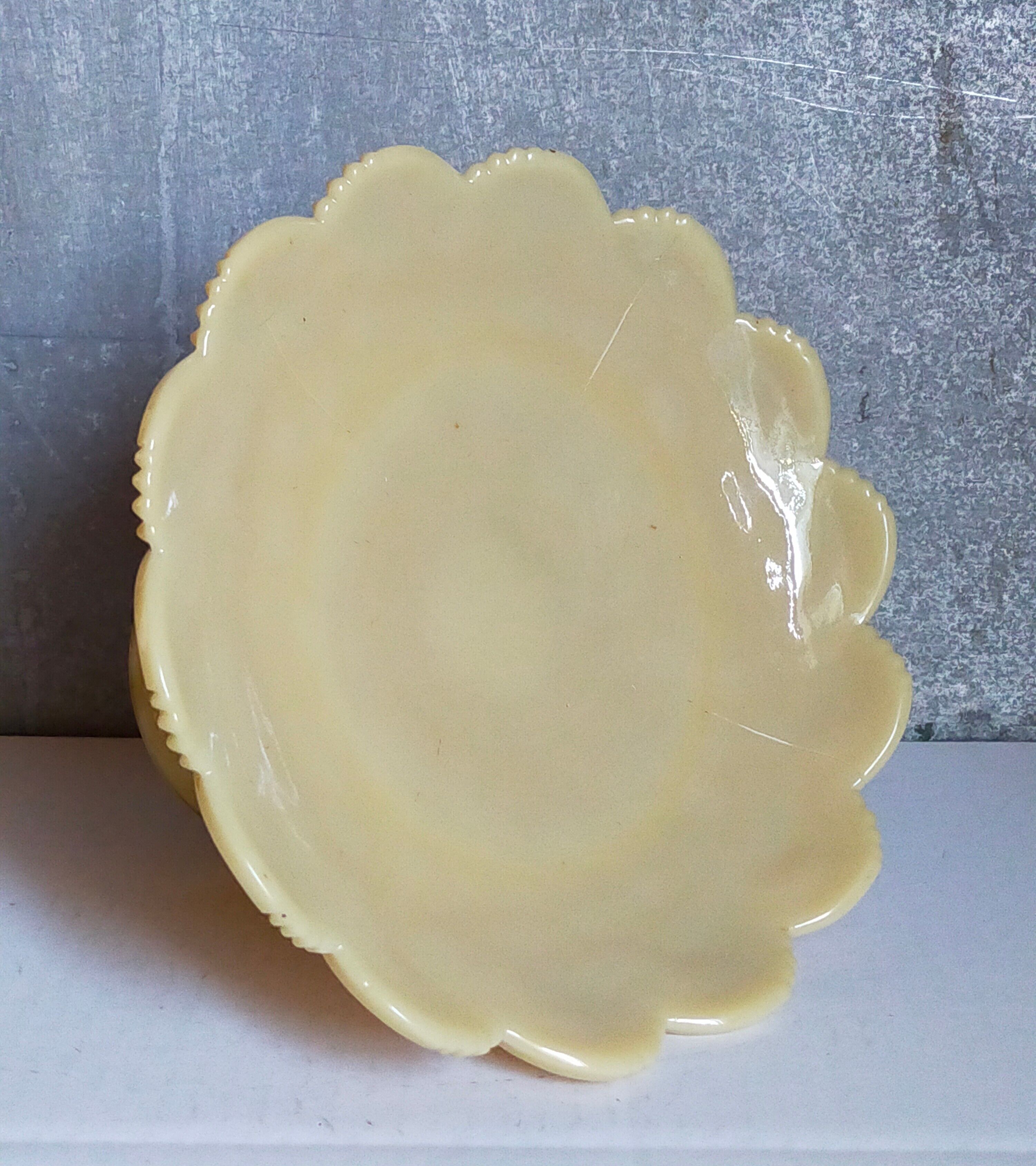 Opaline cake cup early twentieth century