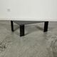 80s steel coffee table