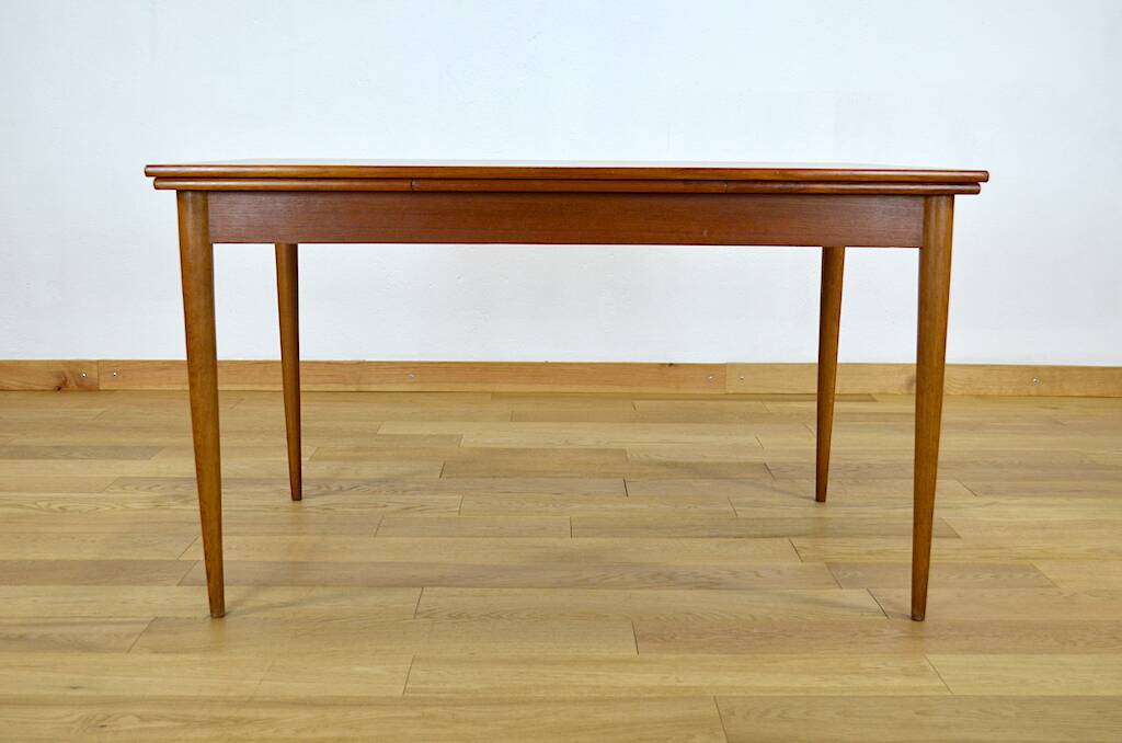 Vintage Scandinavian Teak Table 1960