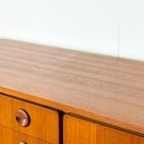 1960s minimalist Scandinavian teak sideboard