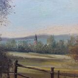 Oil on canvas Landscape nineteenth century