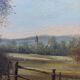 Oil on canvas Landscape nineteenth century