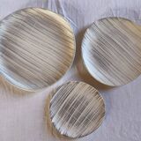 Two dishes Niderviller "Voile"