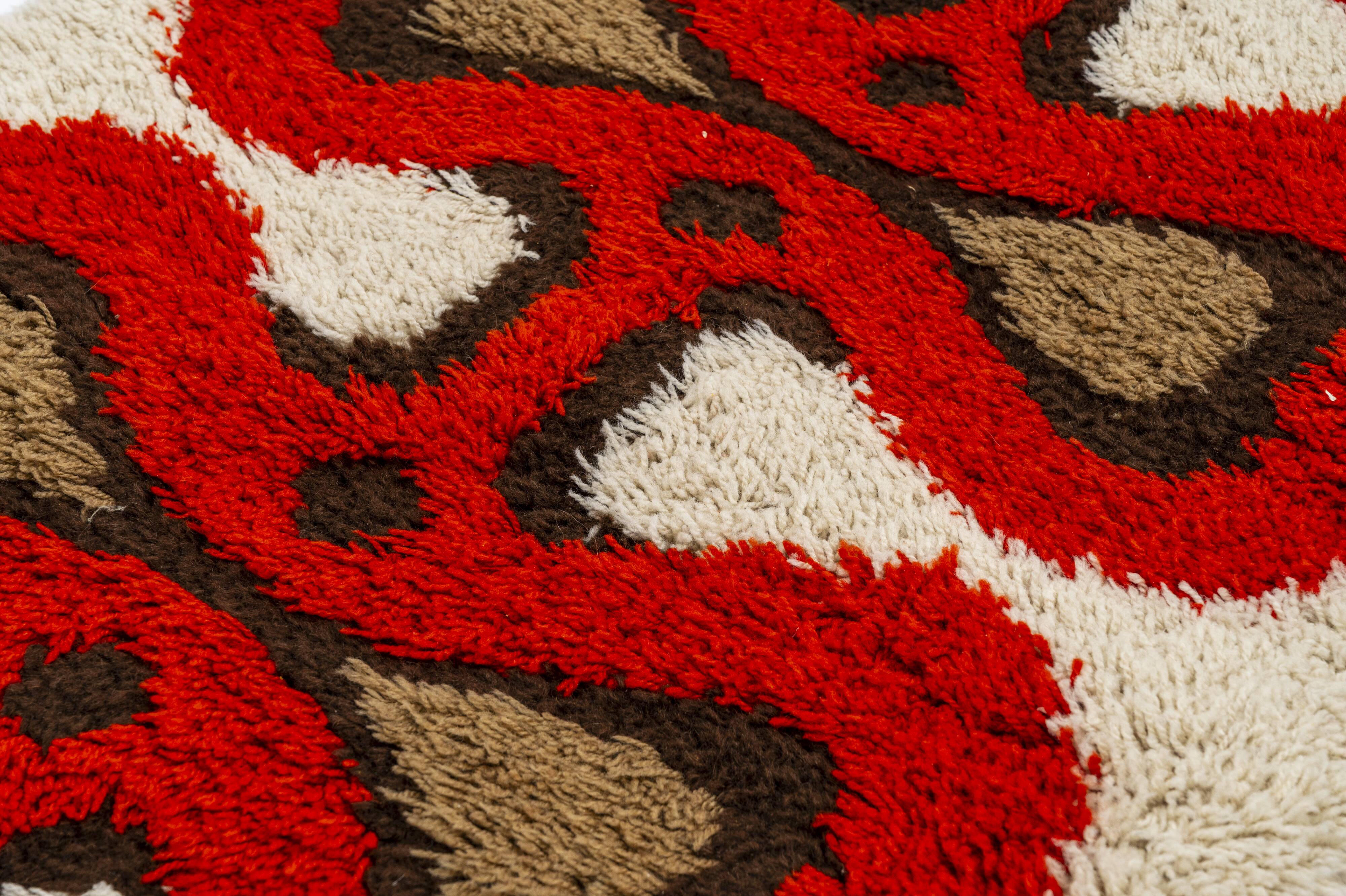 20th Century Modern Long Pile Rug by Desso.