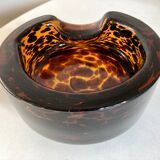 Empty glass pocket blown tortoiseshell 1970 XL