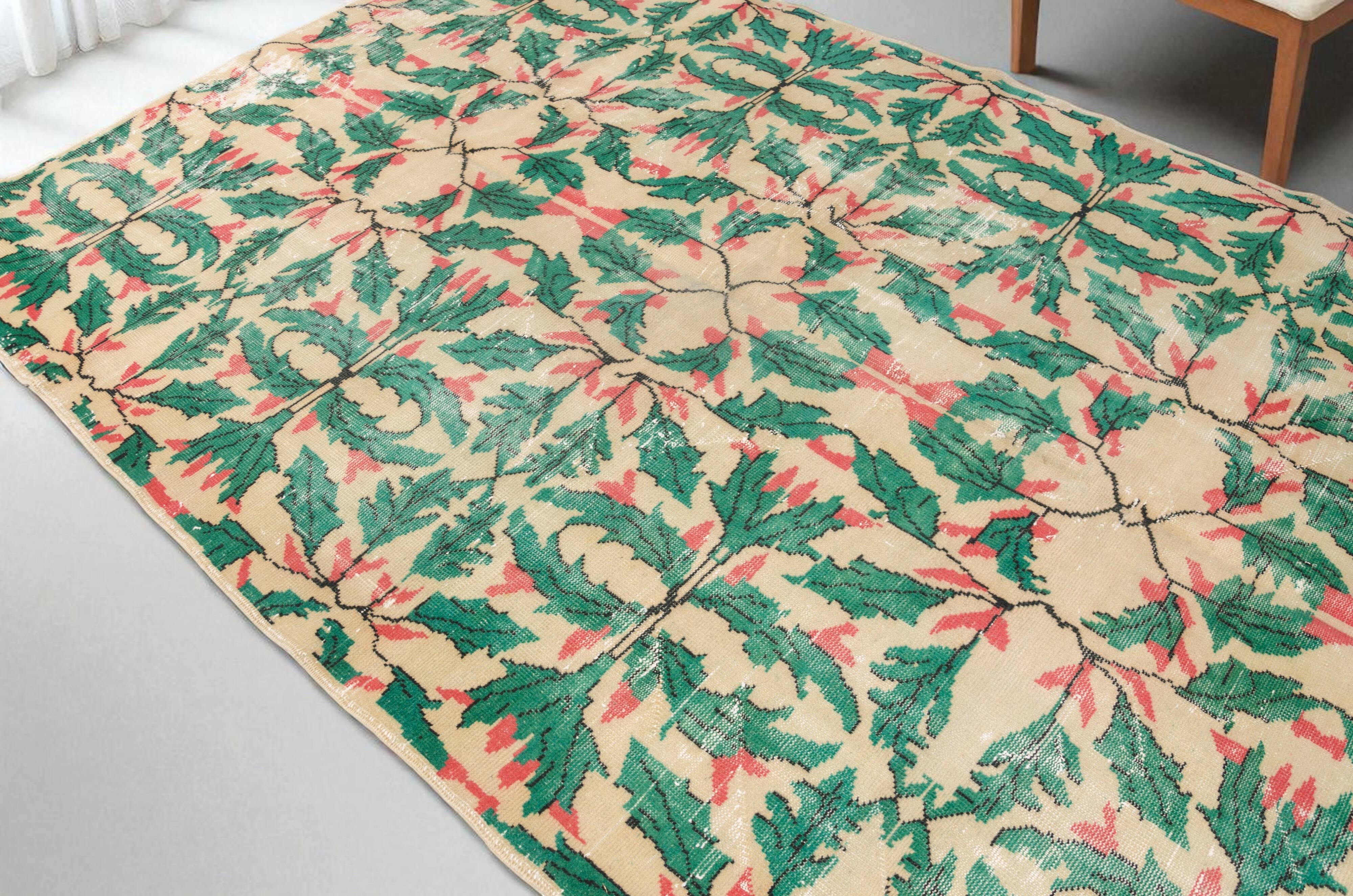 Oversize Oushak Vintage Turkish Rug sku 1102