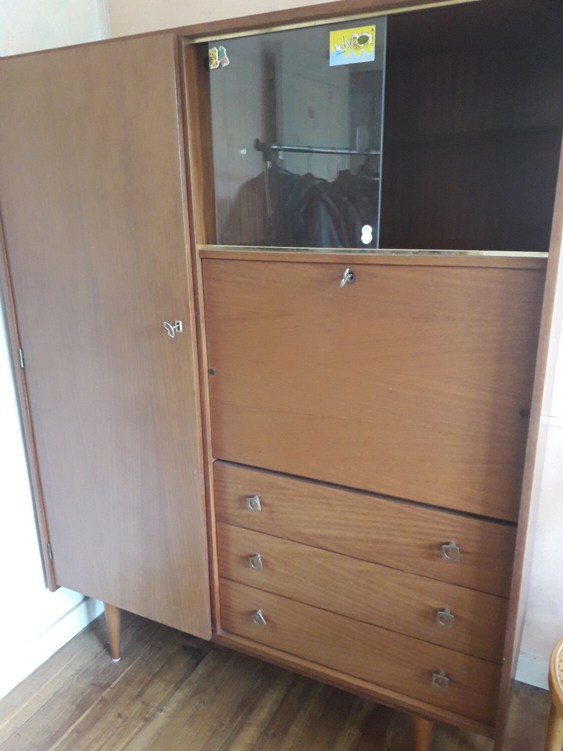 Secretary and wardrobe