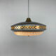 Suspension space age metal par Ludib Bratislava, Tchécoslovaquie, années 1960