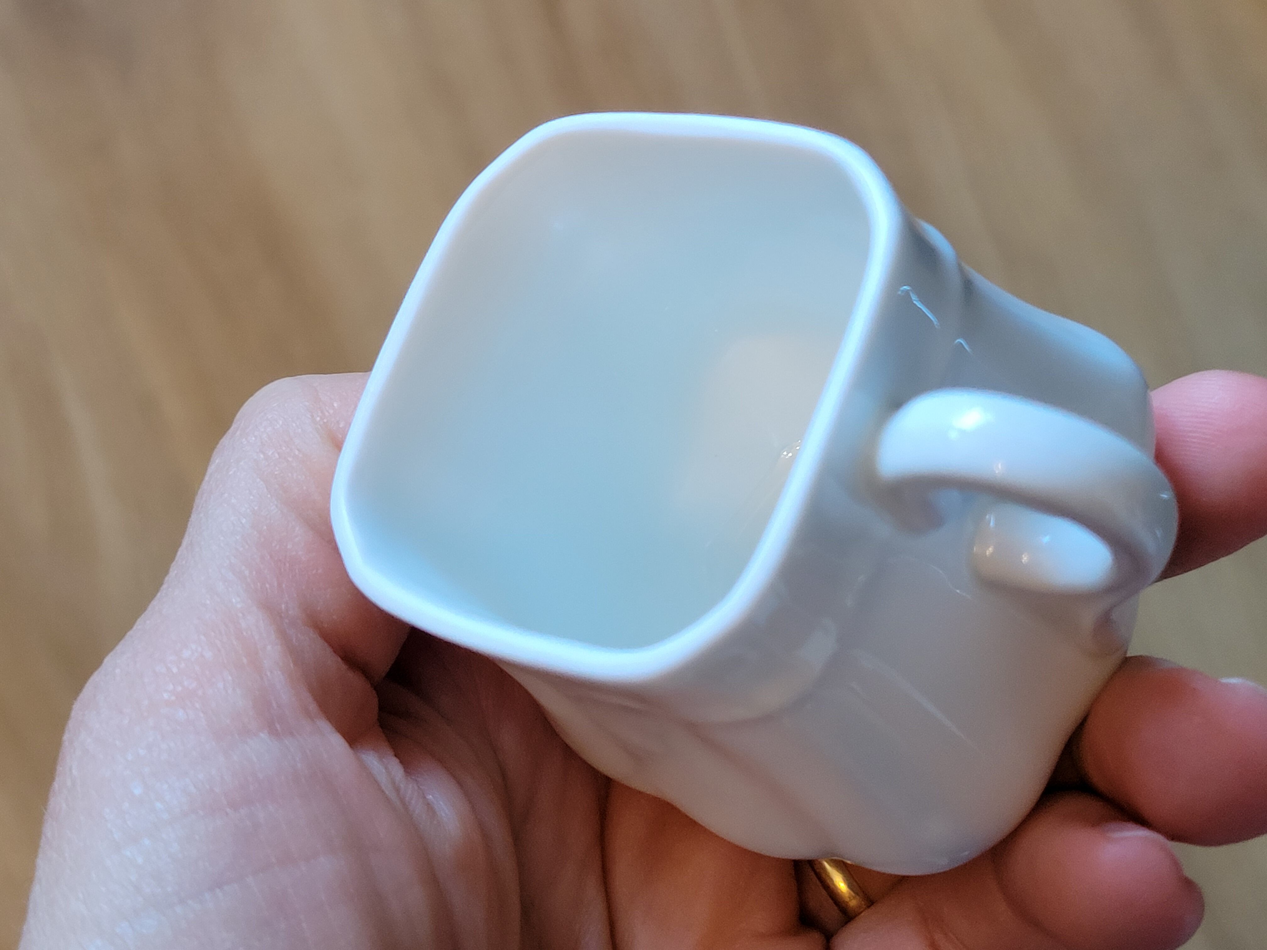 10 old porcelain cream jars