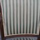 Paire de fauteuils de style Louis XVI fin XIXème