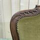 Early 20th century louis XV style bench in walnut