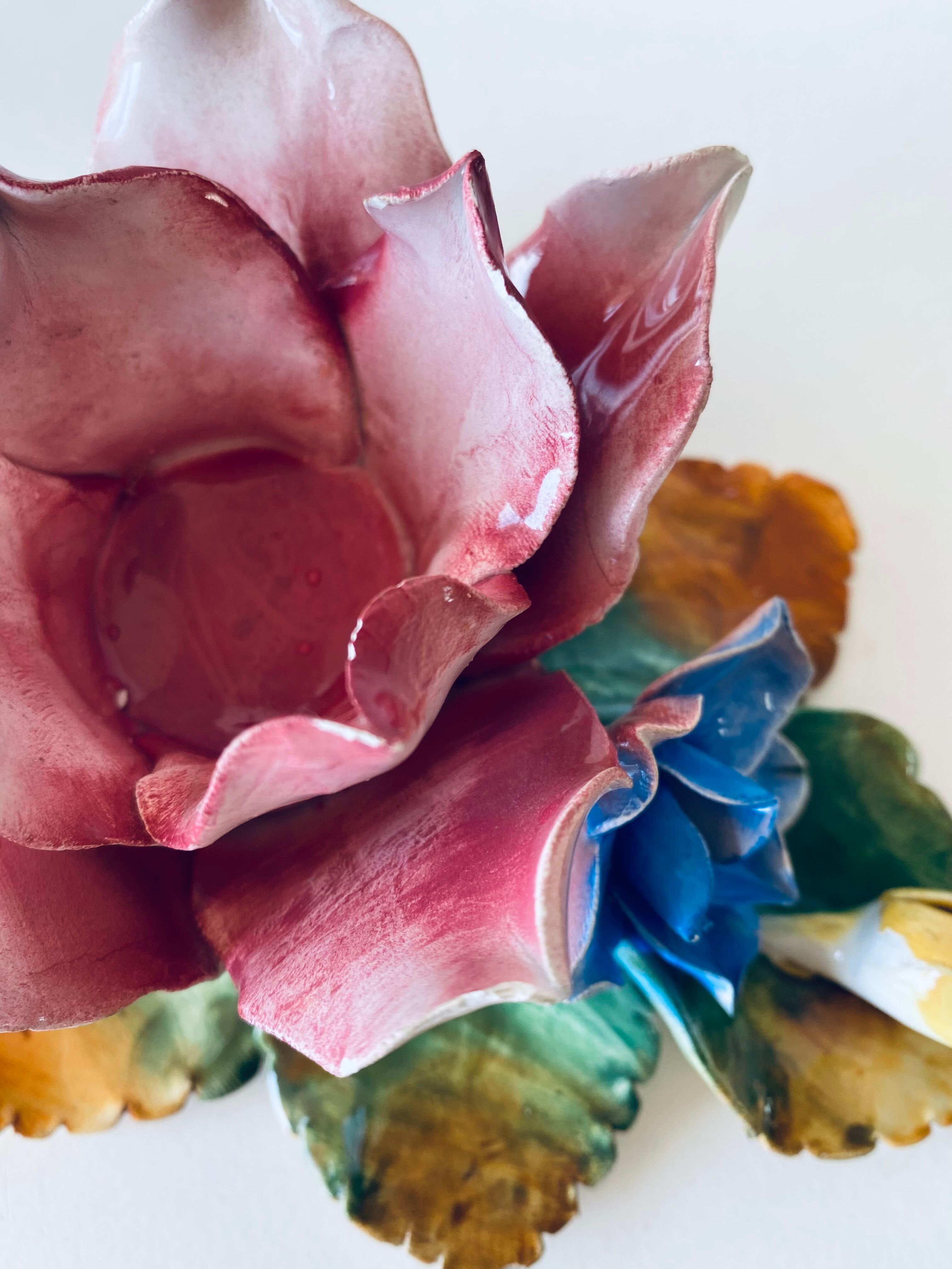 Candlestick flowers in bubble