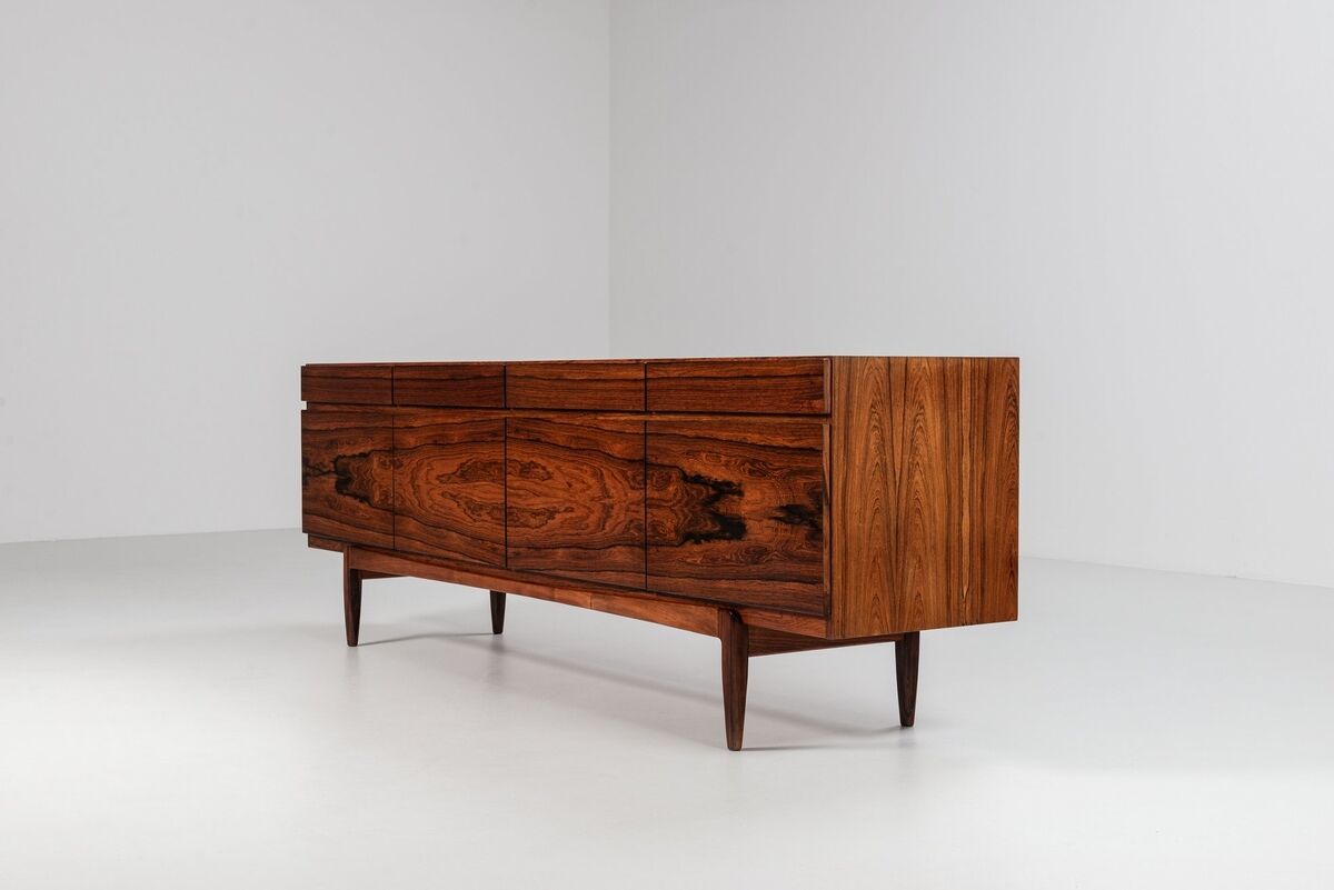 IB Kofod Larsen “FA-66” sideboard in rosewood Faarup Denmark 1960