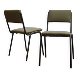 Chaise en métal